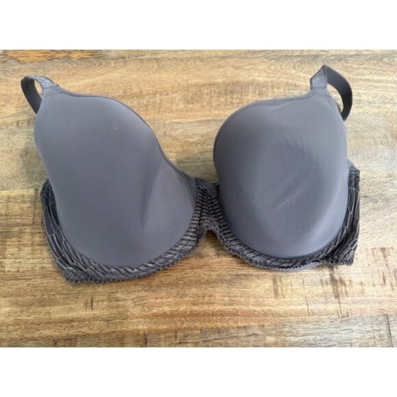 Wacoal 853117 La Femme T Shirt Contour Lined Underwire Bra US Size 38G Brown - Picture 1 of 7